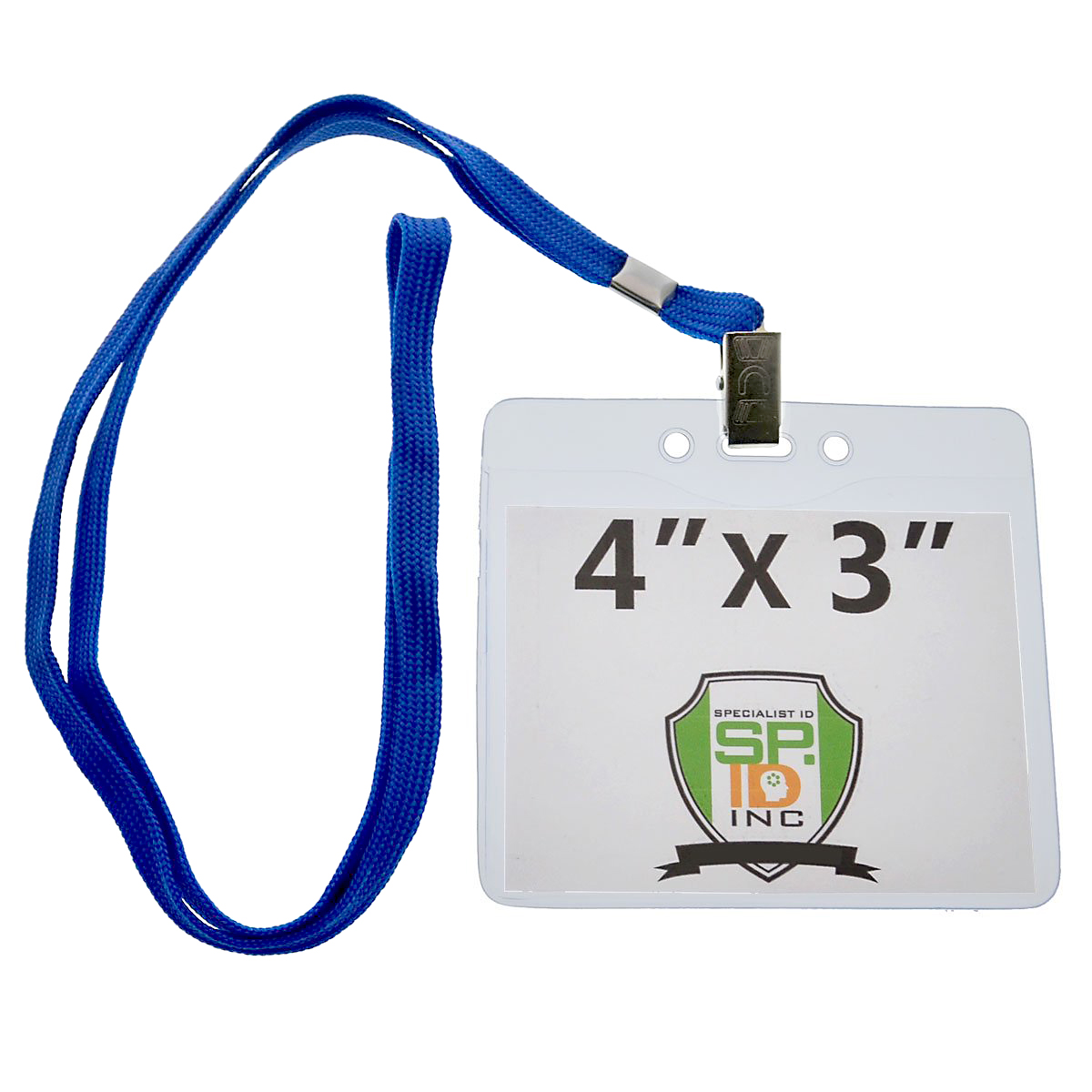 10 Pack Premium 4X3 Trade Show Credential Badge Holders (4 X 3 Inch