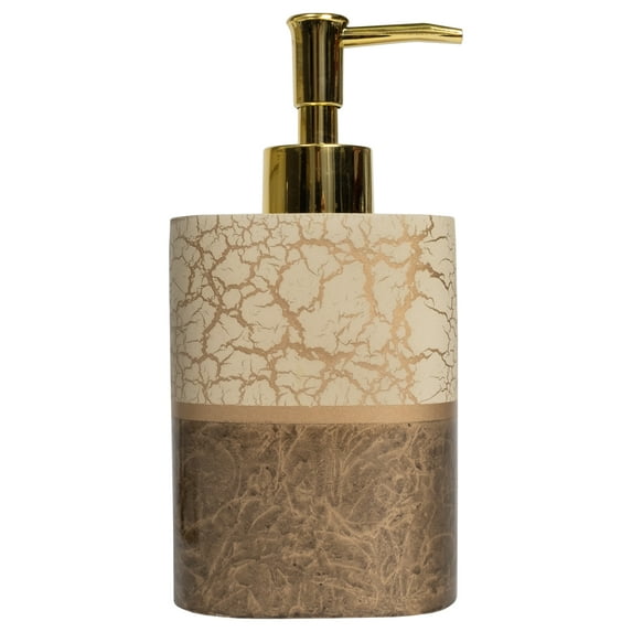 Parker Bath Accessory Collection Poly Resin Bathroom Lotion/Soap Dispenser