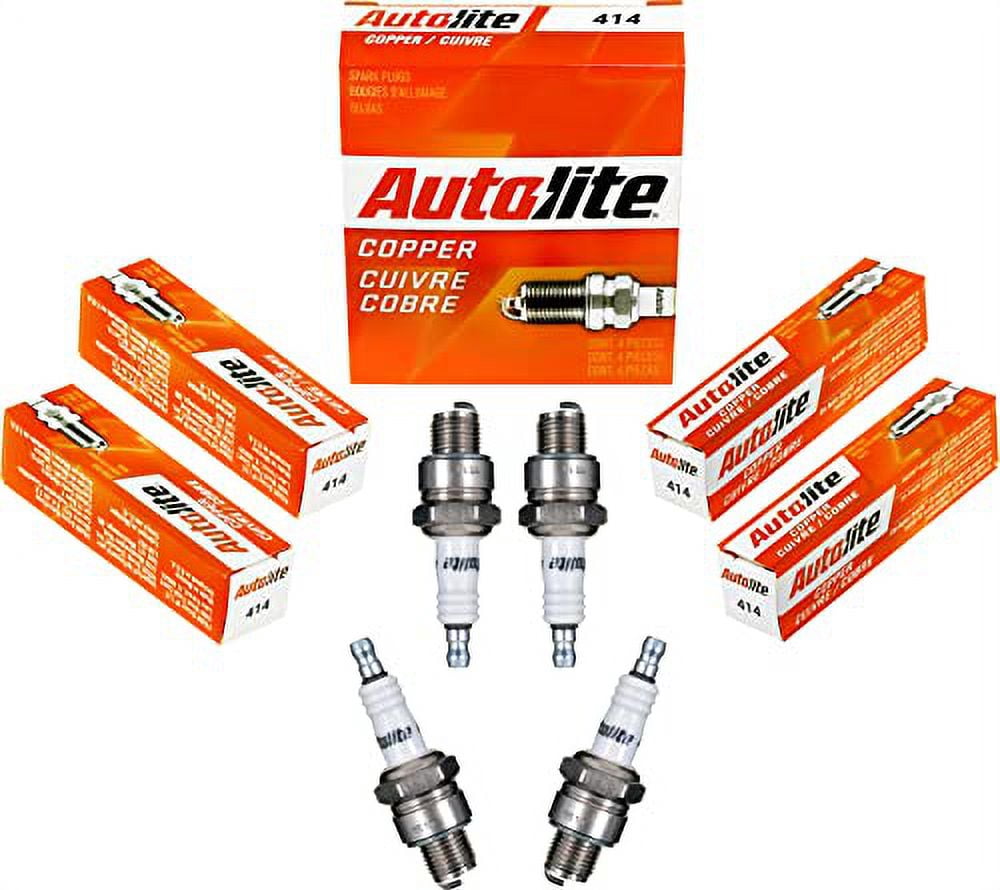 Autolite 414 Copper Non-Resistor (4 Pack)