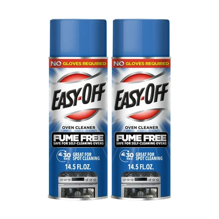 Easy-Off Fume Free Oven Cleaner Spray, Lemon, 14.5 oz (Pack of 2)
