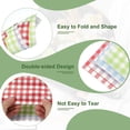 thumbnail image 3 of Uxcell Flower Gift Wrapping Paper, Plaid Waterproof Bouquet Paper Wrap Florist Supplies Packaging Floral Paper Green, 3 of 7