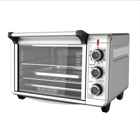 BLACK+DECKER Convection Countertop Oven, Stainless Steel, (Best Portable Convection Oven)