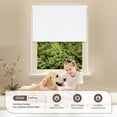 thumbnail image 5 of Allesin zen Blackout Roller Shades for Windows (Pearl White32x72), 5 of 9