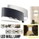 thumbnail image 4 of Lámpara de pared LED Up and Down, resistente al agua IP65, de aluminio, para interiores, dormitorios, salas de estar, pasillos, iluminación interior y exterior, 4 of 5