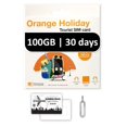 thumbnail image 1 of Tarjeta SIM prepago Orange Holiday Europe 100 GB de internet por 30 días, 1 of 6