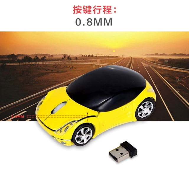 TIMIFIS Mouse Souris Optique Sans Fil 2,4 GHz 1200 Dpi Mouse USB à Molette pour Tablette Ordinateur Portable Cadeau YE