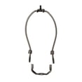 thumbnail image 1 of B&P LampÂ® 6 Inch Heavy Duty Lamp Harp, Antique Bronze Finish, 1 of 3