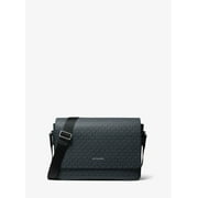 Michael Kors Harrison 37U9LHRM2B Men's Messenger Bag In Black