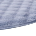 thumbnail image 3 of Mainstays Kids Light Purple Bear Bubble Fur Rug, 4' x 4', 3 of 4