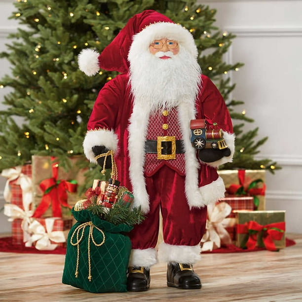 Père Noël avec cadeaux de 91,44 cm (36 po) 