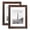 Brown, variant on hogarte 11x14 Wooden Picture Frames Set of 2, with 8x10 Mat, Black