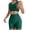 Z-Dark Green156, variant on Womens Summer 2 Piece Sweater Sets Casual Yoga Breathable Round Neck Solid Color Sleeveless Crop Tank Top With Tight Shorts For Workout And Daily Wear Comfortback Tie Female Clothing Set