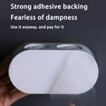 thumbnail image 4 of Brush Holder Wall Stand Storage Mount Exquisite Household Accessories Bathroom Rack Organizer Container Compact Size, 4 of 7