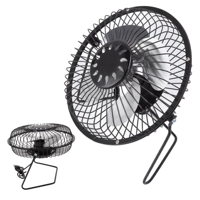 Ventilador Con Energía Solar, Material De Polisilicio Salida USB Mini Ventilador Solar 20 Cm/7,9 Pulgadas De Diámetro Para Viajes Al Aire Libre Para Pescar Para Picnic