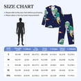 thumbnail image 4 of Fotbe Astronaut Dinosaur and Space Pijama de Hombre con Estampado de Manga Larga, Conjunto de 2 Piezas, Ropa de Dormir Suave y Cómoda con Bolsillos-Medium, 4 of 7