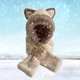 thumbnail image 4 of Gorro De Animales De Peluche, Gorro Suave Y Novedoso,, 4 of 8