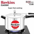 thumbnail image 3 of Hawkins Classic CL8W 8 L Aluminum Pressure Cooker, Medium, Silver, 8-Liter Wide Body, 3 of 7