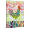 thumbnail image 2 of Marmont Hill Rooster on a Fence I Canvas Wall Art, 2 of 7