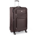 thumbnail image 2 of 30" Softside Large Checked Luggage Lightweight Expandable Suitcase with Spinner Wheels & TSA Lock,Coffee - WD1622, 2 of 12