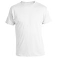 thumbnail image 1 of 3-6 Pack Mens 100% Cotton Tagless Crew Round T-Shirt Undershirt Tee White New, 1 of 13