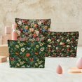 thumbnail image 4 of Bolsas de cosméticos Chenyoumaoyi, 3 unidades, 25 x 18 cm, diseño floral vintage, 4 of 7