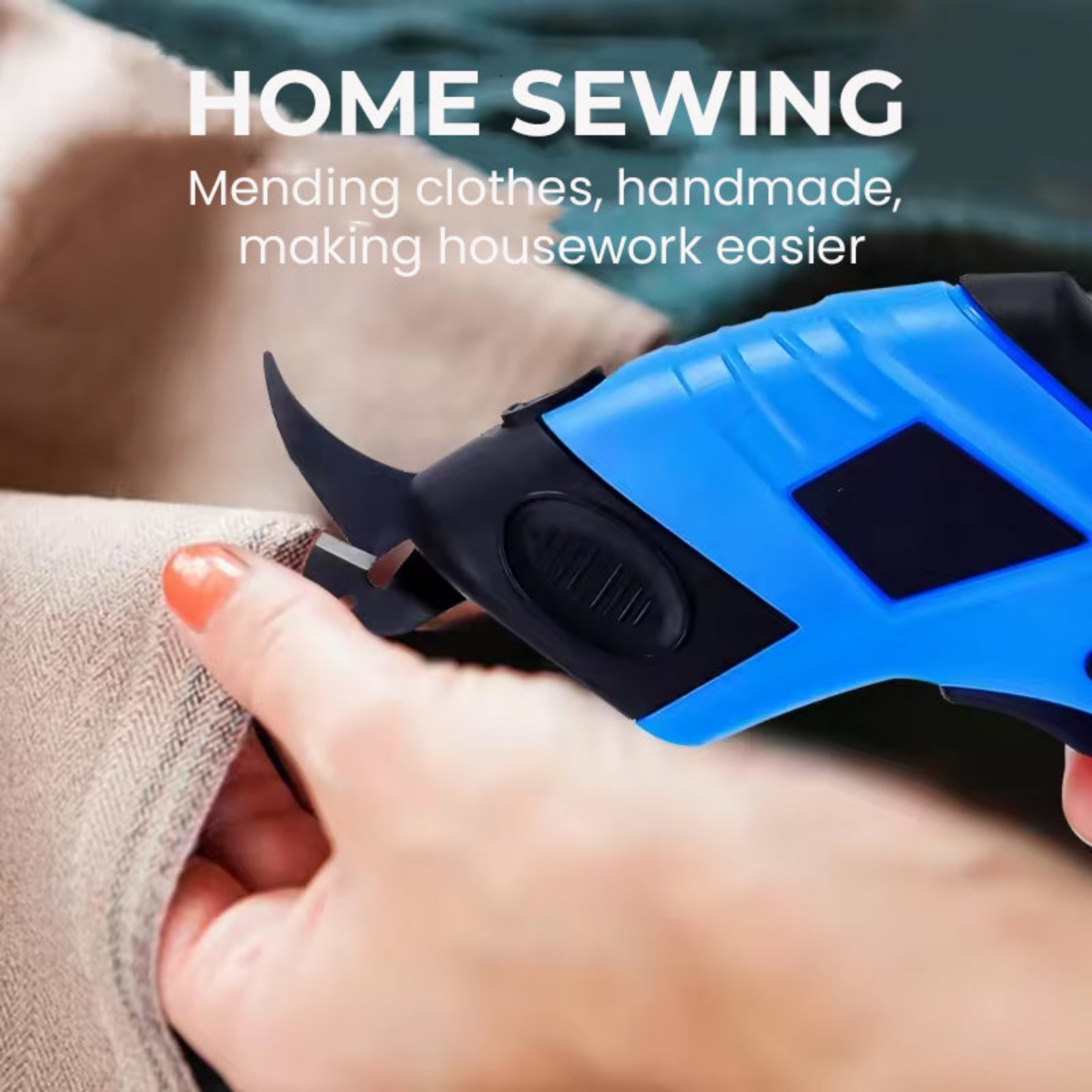 Meiiso Electric Scissors Cordless Fabric Cutter Usb Rechargeable