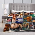 thumbnail image 2 of Blanket Chris Actors Pratt Throw Flannel Blankets Warm Soft Cozy Fuzzy Blanket for Bed Sofa Couch Camping Travel Gift Blankets for All Seasons 40"x30", 2 of 6