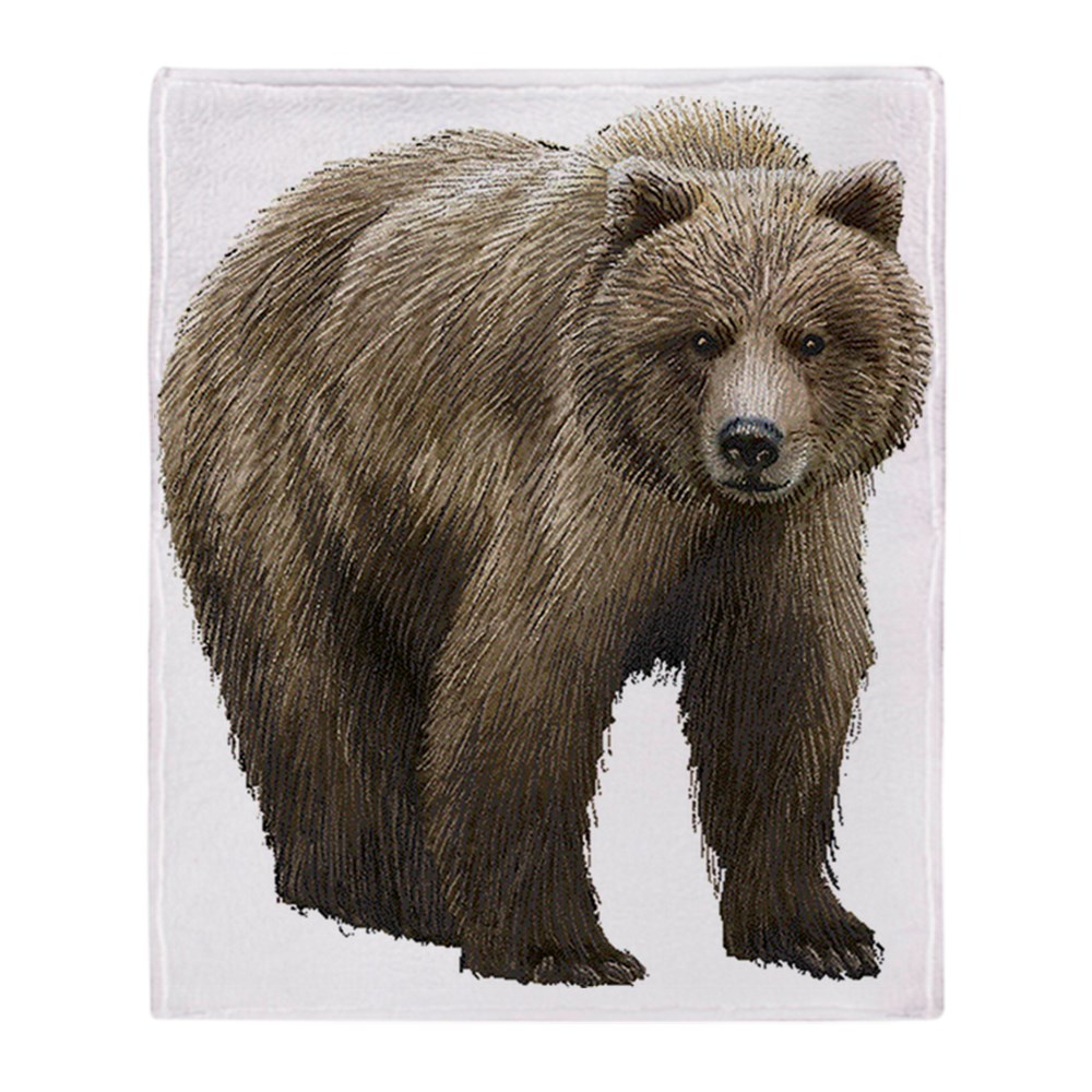 CafePress Bear Soft Fleece Throw Blanket, 50"x60" Stadium Blanket