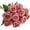 Dusty Rose, variant on Artificial Flower 12pcs 22'' Long Stem Silk Velvet Rose Real Touch Faux Flower for Wedding Bridal Bouquet Bridesmaid Home Decor Office Hotel Baby Shower Party Prom Centerpiece(Dusty Rose)