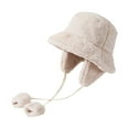 thumbnail image 2 of Gorro de invierno Salvador Sombrero de invierno Beige para hombres, 2 of 10