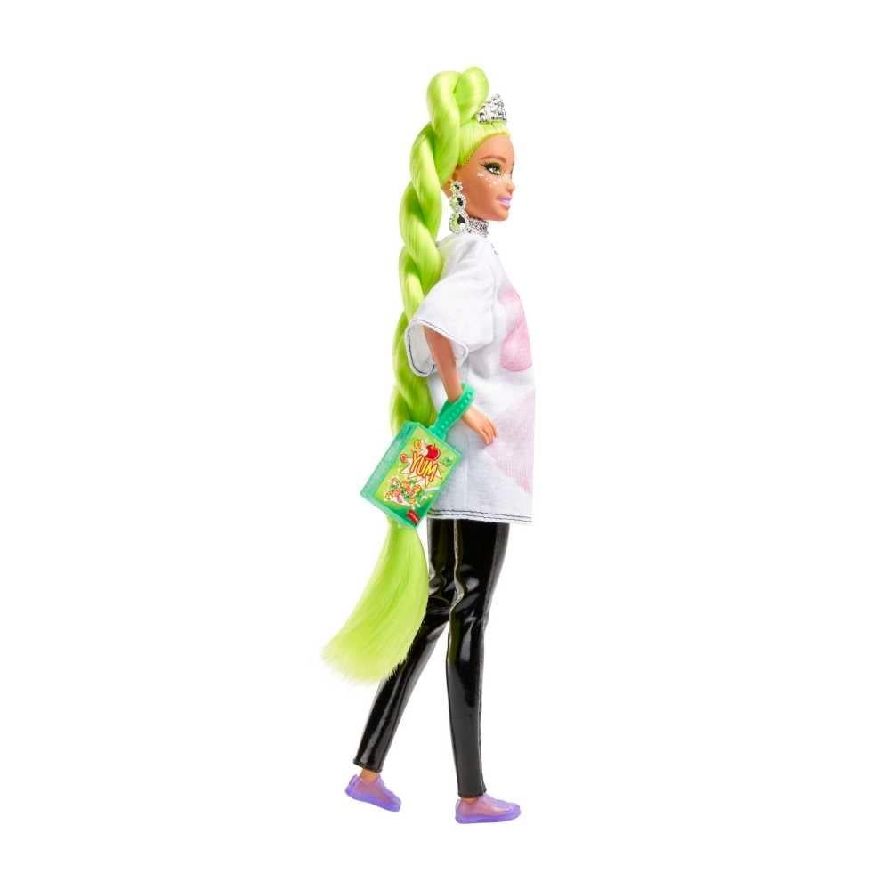Muñeca Barbie Extra Cabello Verde Neón Bodega Aurrera en línea