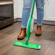 Libman Freedom Spray Mop Refill Green and Yellow Microfiber Gripper Attached