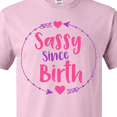 thumbnail image 4 of Inktastic Sassy Since Birth, Sassy, Sassy Girl, Arrow, Hearts T-Shirt, 4 of 5
