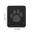 thumbnail image 2 of Puerta para mascotas perros al aire libre ventana para gatos puerta para entrar en la casa puerta con solapa de cierre automático de seguridad, 2 of 9