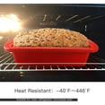 thumbnail image 5 of Silicone Bread and Loaf Tins, 2Pack Silicone Non Stick Baking Moulds Pan for Cakes, Breads, Meatloaf, Pie, Pancakes, Pizza, 5 of 7