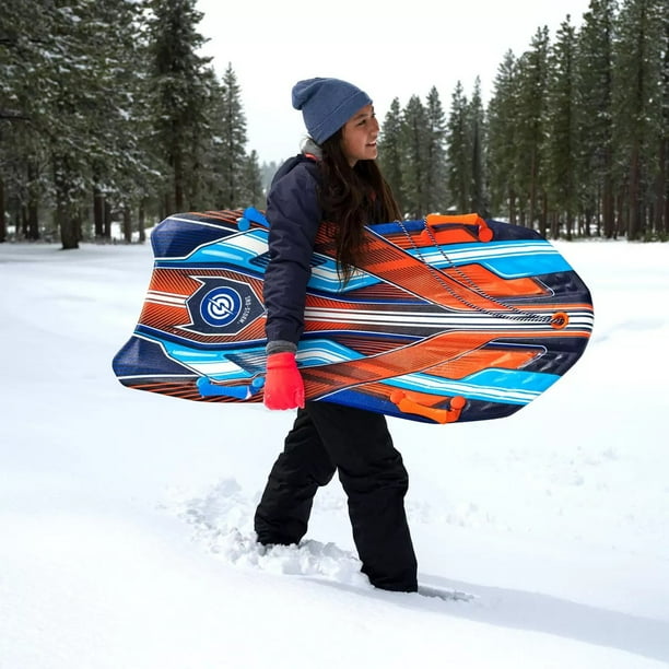 Agit Vipernex Sno-Storm 50 Inch 2 Seater Snow Sled with Handles