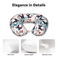 thumbnail image 4 of Disketp Butterfly Travel Pillow Memory Foam Neck Pillow Support Pillow for Camping, Sleeping Rest Cushion Airplane Pillow, 4 of 8