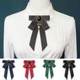 thumbnail image 4 of New Fashion Neck Decoration Alloy Jewelry Accessories Bowknot Brooches Necktie Shirt Collar Pin Bow Tie Crystal Rhinestone Bowtie YELLOW, 4 of 8
