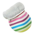 Upgrade Your Shower Routine with Rainbow Striped Shower Gloves