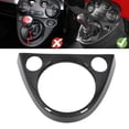 thumbnail image 3 of Gear Box Shift Control Panel, Gear Shifter Panel Frame Trim Cover Paste Installation Gear Box Shift Panel Frame Cover Sticker for 500, 3 of 7