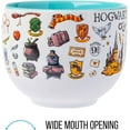 thumbnail image 4 of Silver Buffalo Harry Potter Icons Ceramic Ramen Noodle Rice Bowl with Chopsticks, Microwave Safe, 20 Ounces, 4 of 10