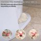 thumbnail image 5 of Tapas para pernos de inodoro, decorativas y duraderas, de resina, lindas cubiertas para pernos de oso polar, Juego de 2, oculta tus pernos de inodoro, decoración perfecta, 5 of 5