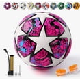 thumbnail image 1 of Balón Fútbol Soccer Para Entrenamiento Champions Stars No. 5 Modelo Morado, 1 of 4