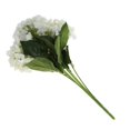 thumbnail image 4 of Ramo de Flores de Seda Artificial Gloria Ramo de Flores de Seda de Simulación Blanco, 4 of 9