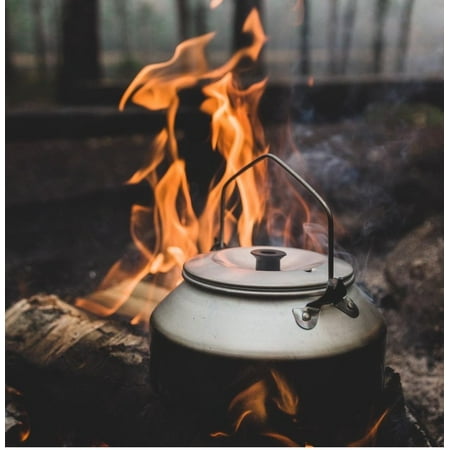 

Classic Aluminum Boiling Kettle Teapot Cookout