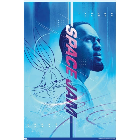 Space Jam: A New Legacy - Teaser Wall Poster, 22.375" x 34"