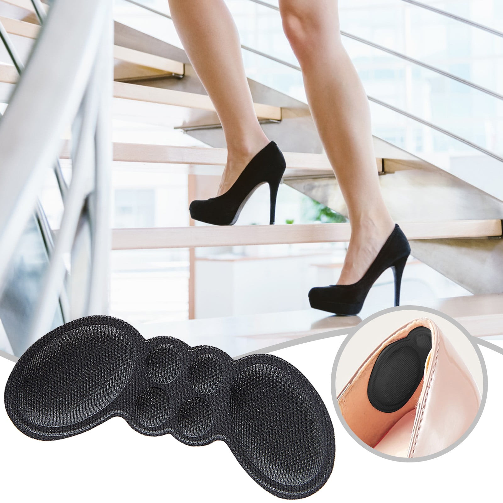 Feet Care Pain Relief Sponge Insoles Cushions Pads Orthotics Support High Heels 