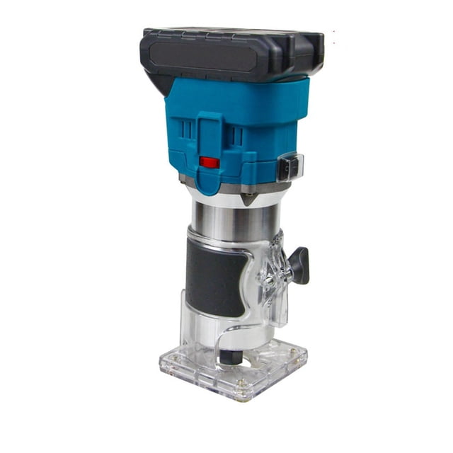 Maytalsory Cordless Electric Trimmer Rechargeable Professional Engraving Slotting Machine Router Power Tool with Replacement Head