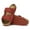 Sienna Red, variant on Uji - Sporty Comfort in Nubuck and Suede Leather, Individually Adjustable Fasteners, and Anatomically Shaped Cork-Latex Footbed Multiple Colors & Sizes