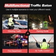 thumbnail image 2 of Bastones de Tráfico, Bastón de Control de Tráfico LED, Bastones de Luz de Seguridad, Bastones de Señalización para Estacionamiento y Aeropuertos, 21 Pulgadas, 10 Piezas, 2 of 6